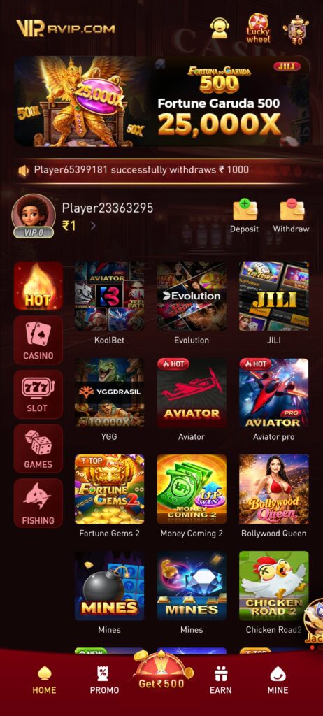 RVIP.com – Online Gaming & Entertainment Platform