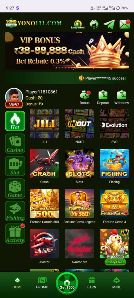 Yono 111 Download 2026 – ₹251 Bonus, Online Games & New Update