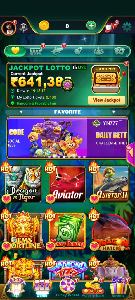 YN 777 yono APK Download Get ₹100 bonus